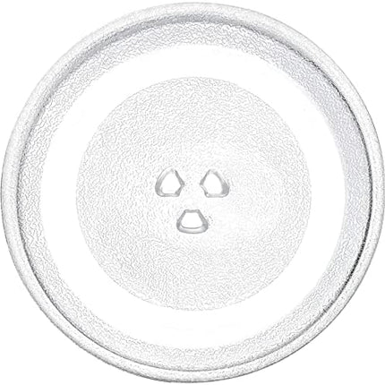 Replacement Microwave Oven Plate Small (24.5cm / 9.64 inch) Turntable Glass Tray Dishwasher Safe, Universal Compatibility