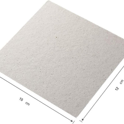 Large Microwave Waveguide Cover DIY Cut to Size MICA Sheet (15 x 12 cm) Replacement Part (Pack of 1pc)