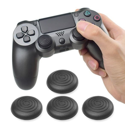 Silicone Thumb Grips Cap for PS4 / PS3 Controller / Xbox One Xbox 360 (Black)