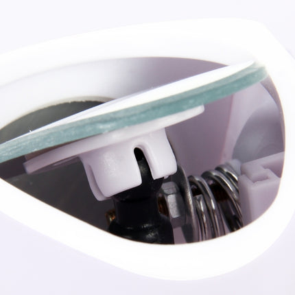 Car Blind Spot Mirror 360 Degrees Rotatable Free Vision, Left Blind Spot Side Assistant Glass Mirror for Auto Car (3R-051)