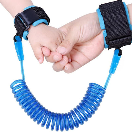 1.5m Child Safety Rope, Anti Lost Wrist Link, Safety Harness Strap Leash for Toddlers & Kids (Blue)