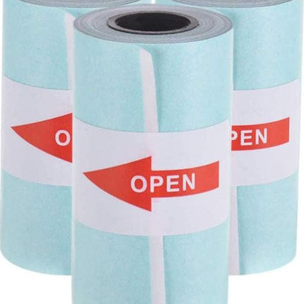 Sticky Thermal Paper Roll for Peripage A6 Pocket Thermal Printer (3pc)