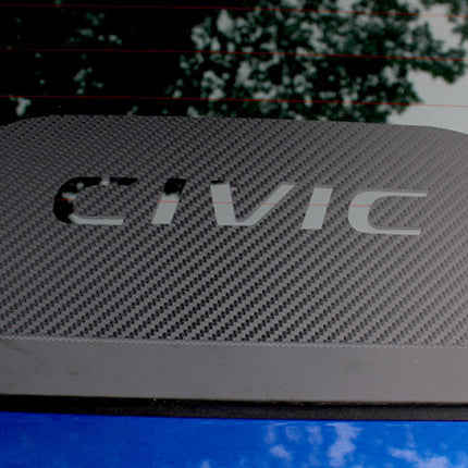 Rear Brake Light Carbon Fiber Sticker For Honda Civic 2004-2021, Modified Special Edition Decorative Sticker
