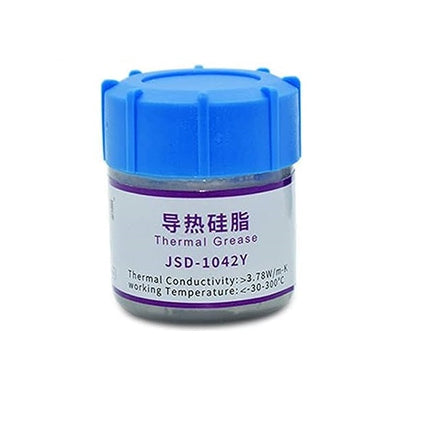 JASTON Silver Thermal Grease for CPU, GPU, Chipset, and LED, High-Performance Silicone CPU Cooling Thermal Paste JSD-1042Y