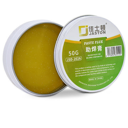 JASTON JSD-202A No-Clean Rosin Flux Paste for Mobile Phone Motherboard Maintenance and Soldering