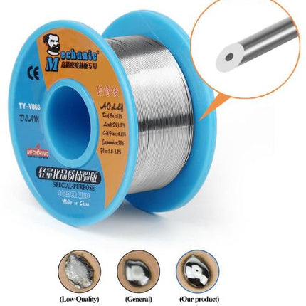 Mechanic 0.3 0.4 0.5 0.6mm Soldering Wire Tin/Lead 63/37 Special Purpose Solder Wire TY-V866