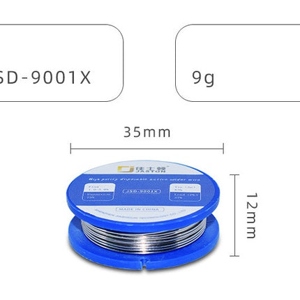 JASTON 0.8mm Mini Soldering Wire Tin/Lead Sn63/Pb37 Leaded Rosin Flux Solder Wire JSD-9001X