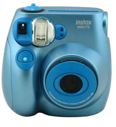 Fujifilm Instax Mini 7S Instant Film Camera Metallic Blue