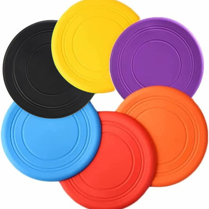 Frisbee Flying Disc Toy, Outdoor Playing Game, Suitable for Kids and Adults (17.8cm Diameter)