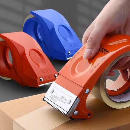 4.5cm Transparent Packing Tape with Metal Tape Dispenser Cutter