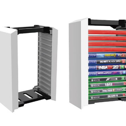 DOBE Game Card Box Storage Stand,  Vertical Disc Tower Rack for PS5 Xbox Nintendo Switch TP5-0520