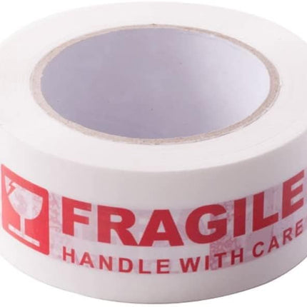 100meter Fragile Packing Tape with Text FRAGILE HANDLE WITH CARE