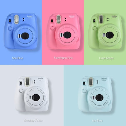 Fujifilm Instax Mini 9 Instant Camera Smoky White