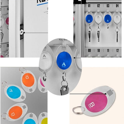 Glosen 305 Key's Storage Cabinet with Lock, Wall Mounted Key Safe Box (B8305,  305 bits Key's Capacity)
