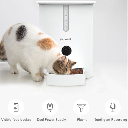 Petwant F3-Camera 2.8L Automatic Smart Cat Feeder Wifi (F3-Camera)