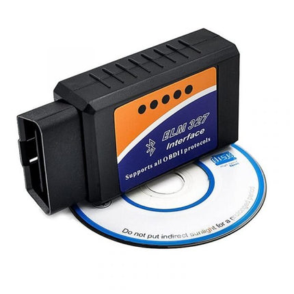 ELM 327 OBD2 Bluetooth Engine Scanner Fault Code Reader Adapter for iPhone Android Windows OBDII Diagnostic Scan Tool