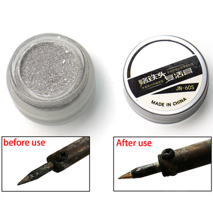 Soldering Iron Tip Refresher Solder Clean Paste JN-60S, for Oxide Solder Iron Tip Head Resurrection