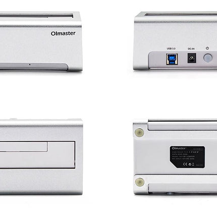 Olmaster USB 3.0 SATA  HDD/SSD Hard Drive Docking Station Enclosure For 2.5 or 3.5-inch Hard Disk (EB-1050U3)