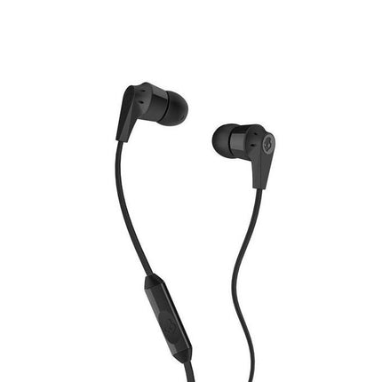 Skullcandy INK'D Stylish Earbud Headphones With Mic 3.5mm Connector, Supreme Stereo Sound (S2IKFY-074) Grey/Black